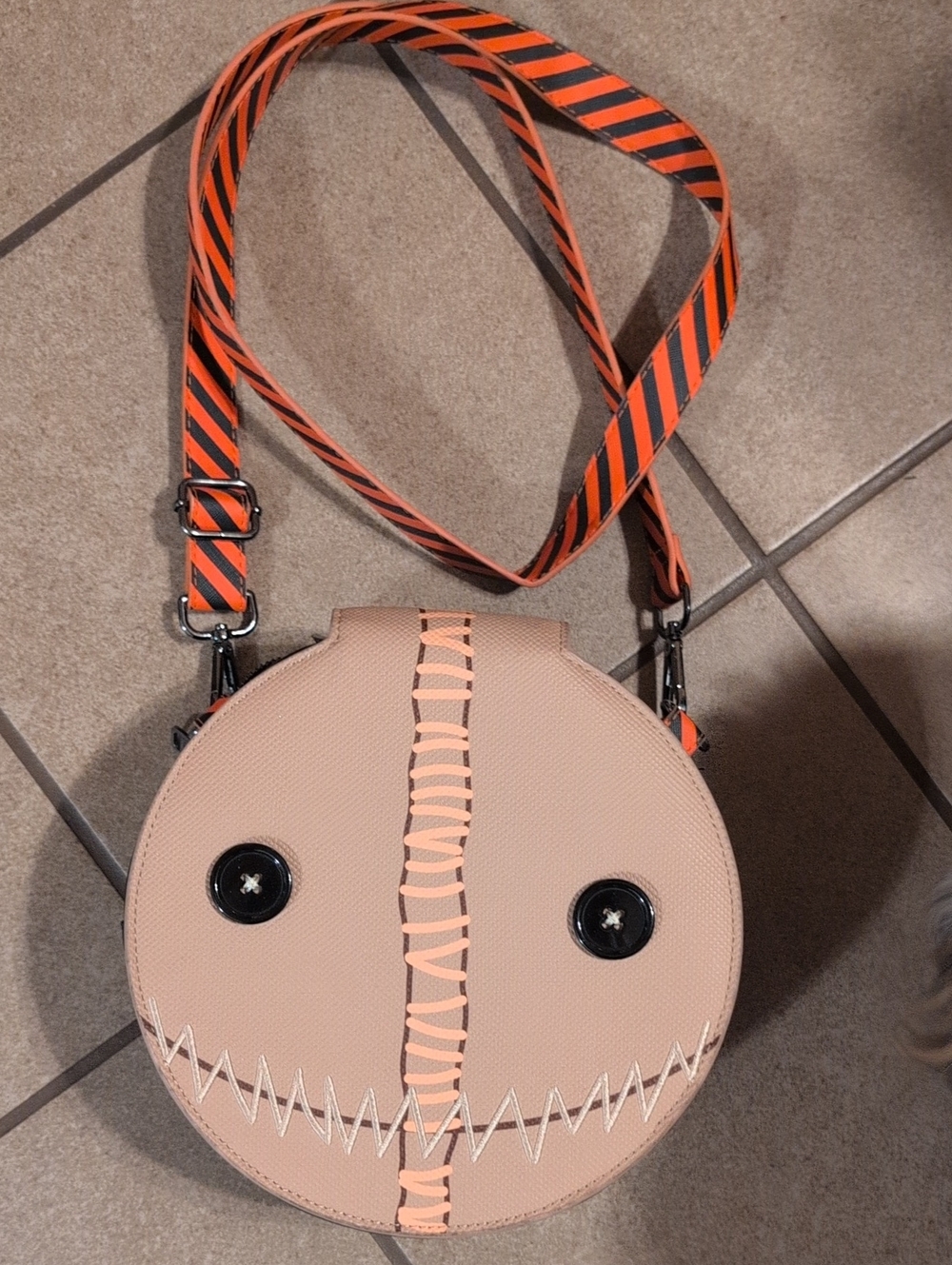 Loungefly Sam Trick 'r Treat Round Crossbody
